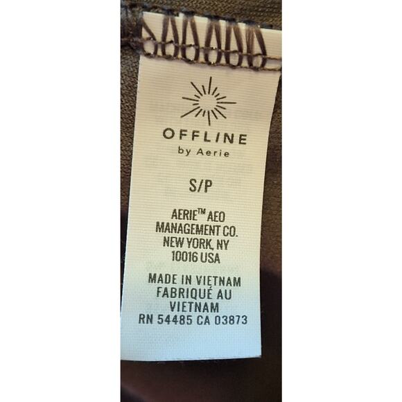 Offline by Aerie Women Small Gray After Party Velour Jogger Track Sweatpants - Picture 5 of 7